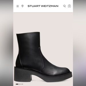 Stuart Weitzman Gotham Zip Booties in US 7